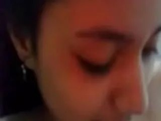 preggo Lateshay slappe saggy spannende sexfilmpjes 36 G oranje mini minirok uitkleden